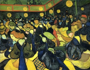 The ballroom at Arles Vincent van Gogh Oil Paintings